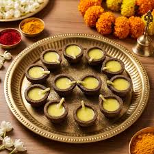 Panchagavya cow ghee diyas pack of 24