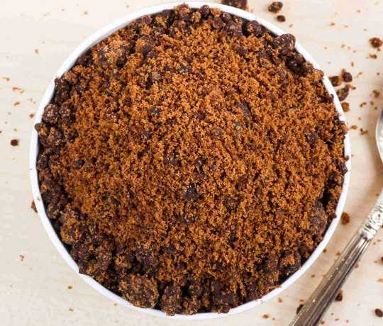 Organic palm jaggery powder 300 grams pack