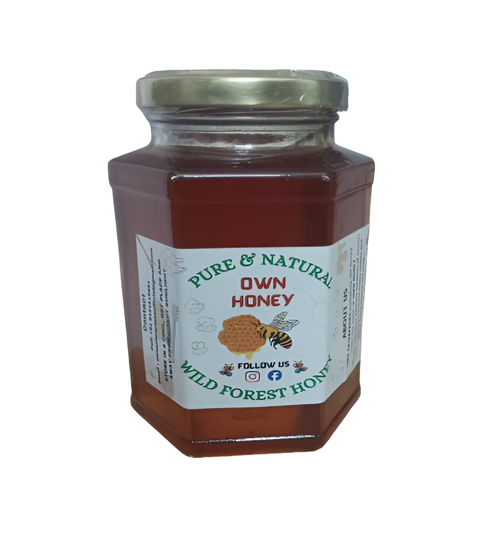 Wild Forest Raw Honey 250 Gram pack